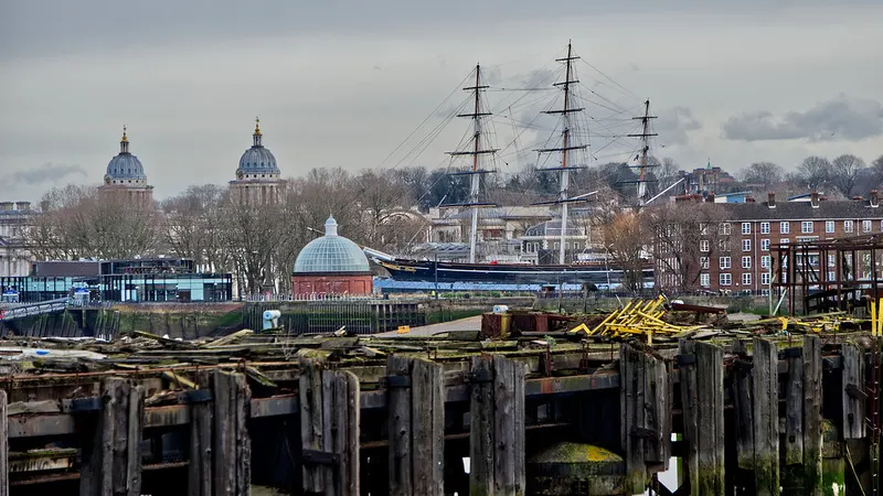 Cutty Sark in Greenwich, London