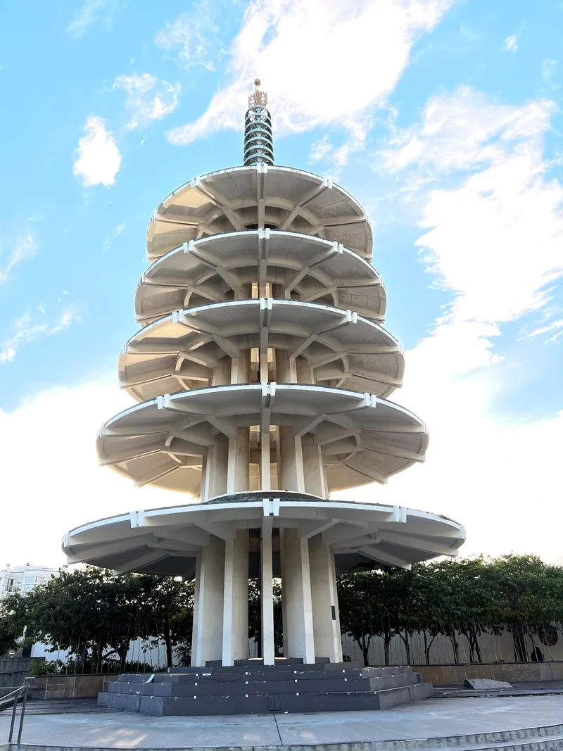 Peace Pagoda in Japantown, San Francisco