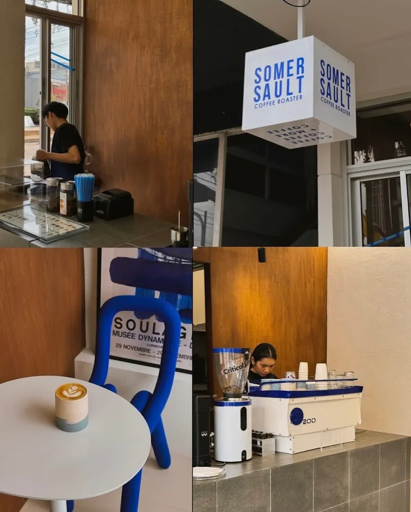 Somersault Coffee at Charoenkrung (Ramada Riverside) in Bang Kho laen, Bangkok