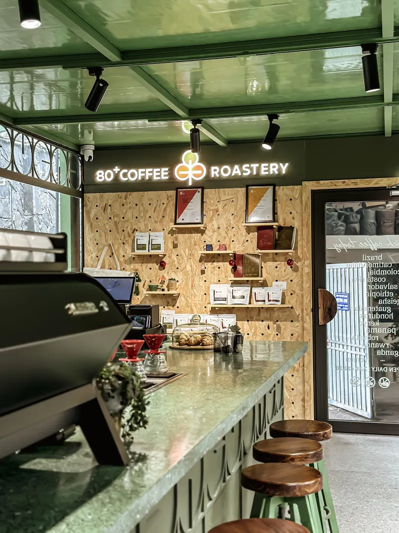 80plus Coffee Roastery Phú Viên in Long Biên, Hanoi