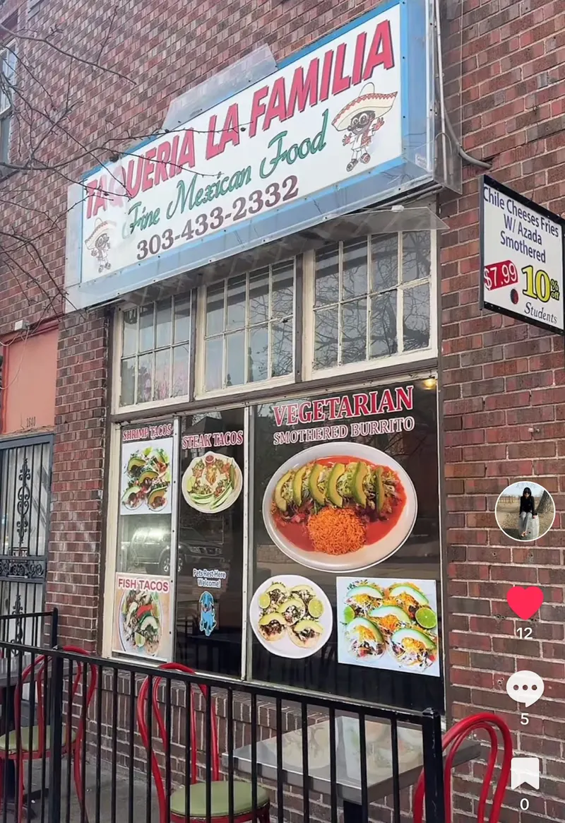Taqueria La Familia in Highland, Denver