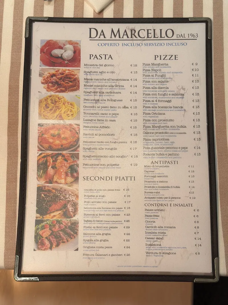 Ristorante Da Marcello in Borgo, Rome