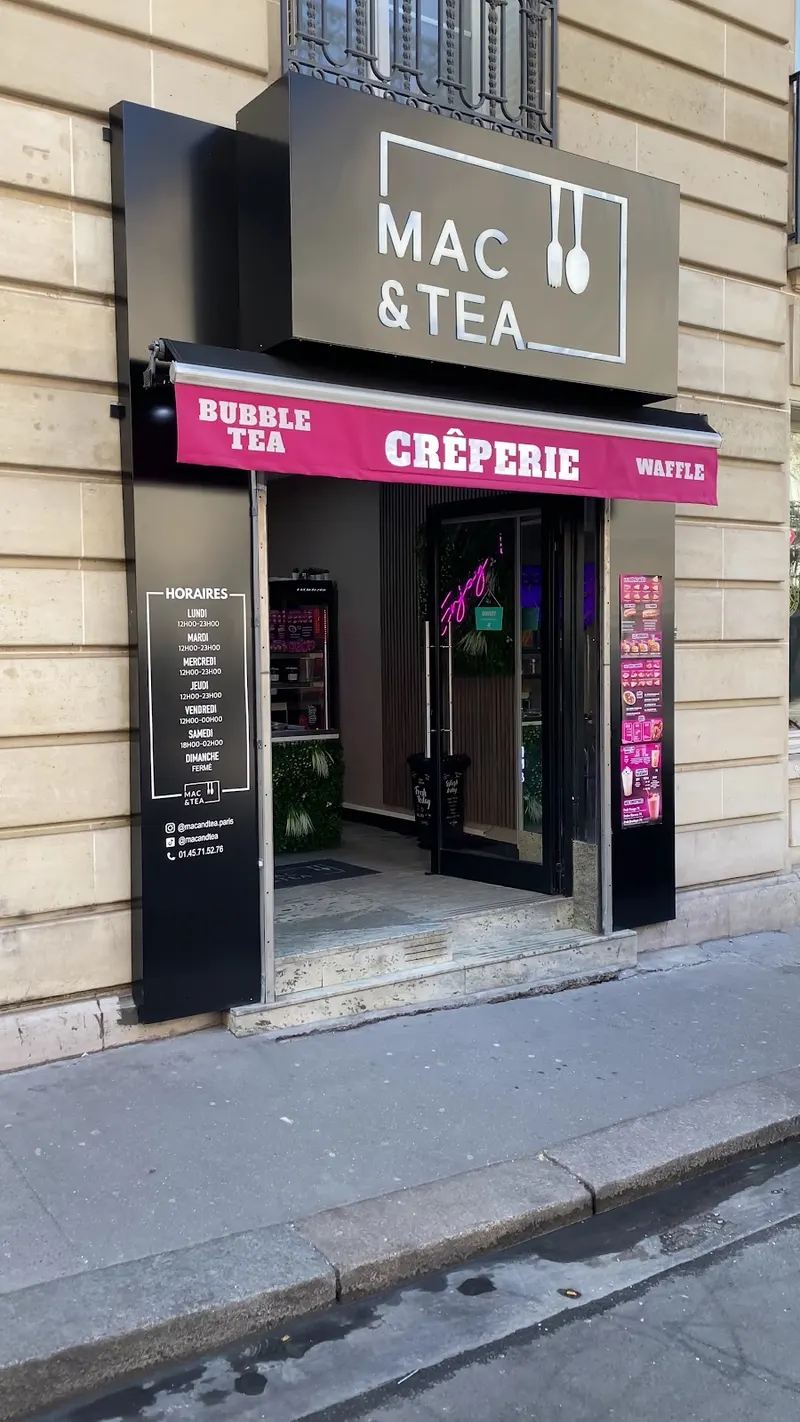 MAC & Tea in Ternes, Paris
