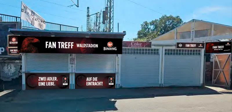 Fan-Treff Waldstadion in Sachsenhausen-Nord, Frankfurt