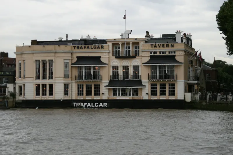 The Trafalgar Tavern in Greenwich, London