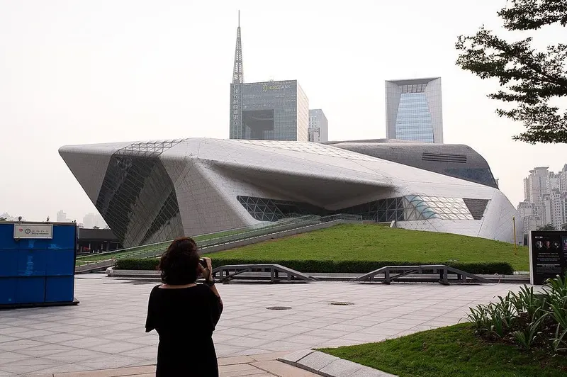 Guangzhou Opera House in Guangzhou