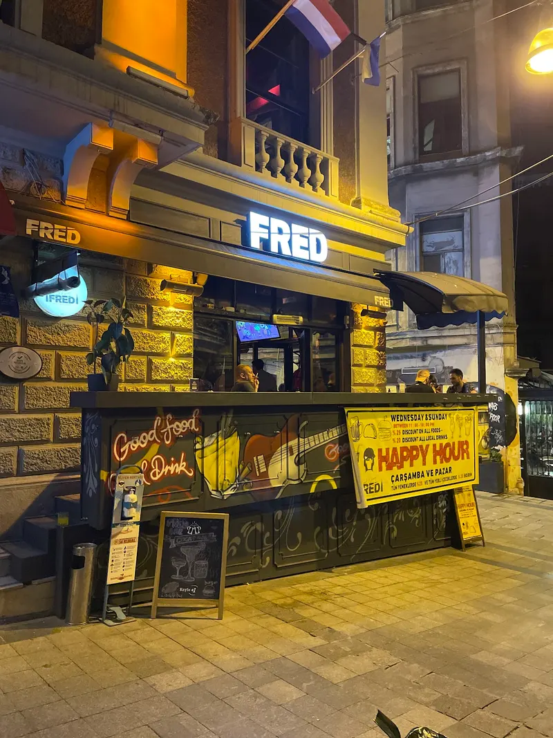 FredBarİstanbul in Asmalı Mescit, Istanbul