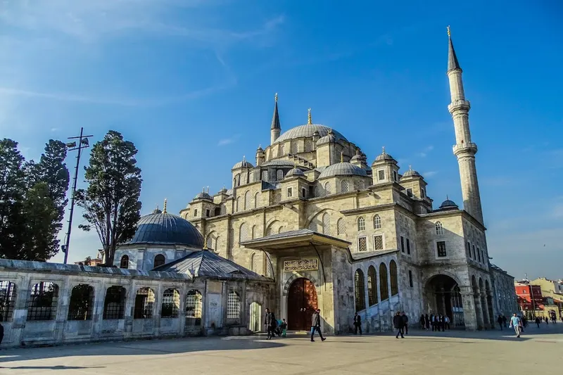 Eyüp Sultan Mosque in Eyüp, Istanbul