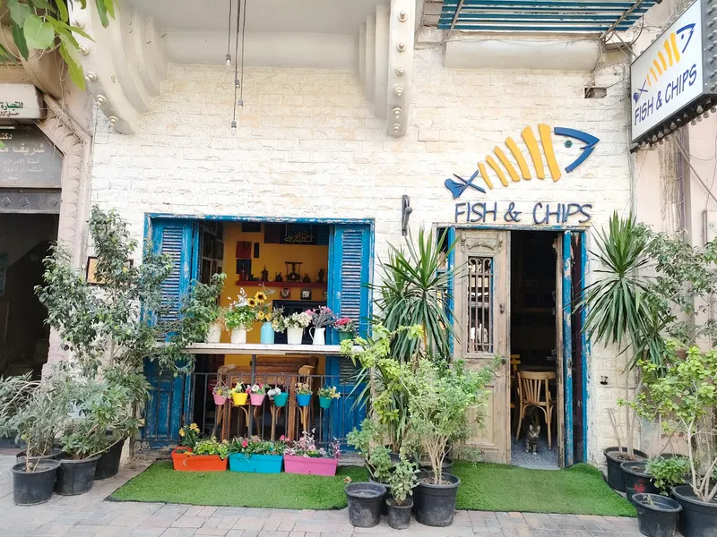 Fish & Chips in Coptic Cairo, Cairo