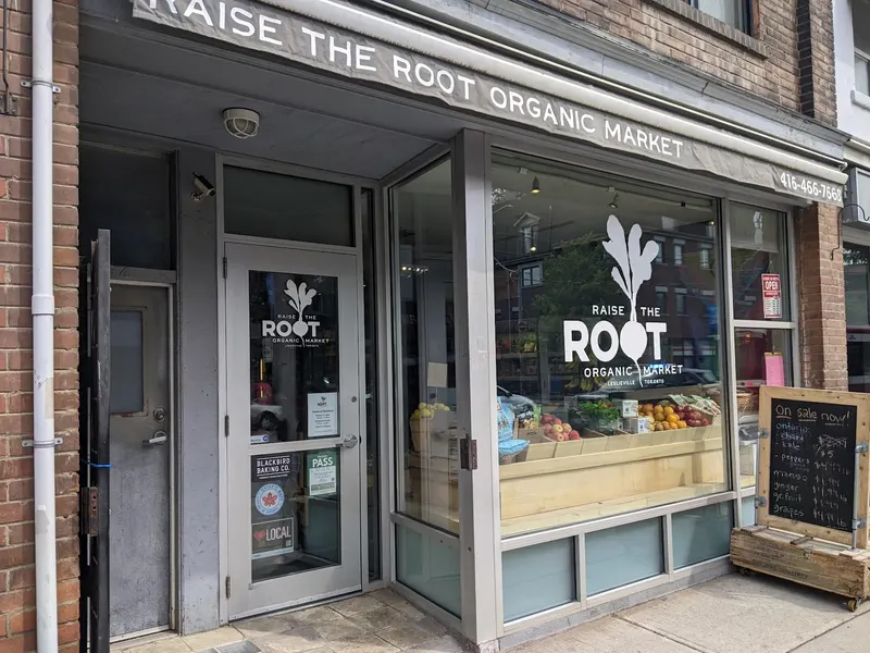 Raise the Root Organic Market in Leslieville, Toronto