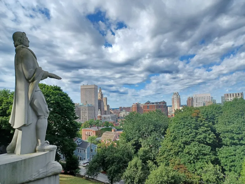 Prospect Terrace Park in College Hill, Providence