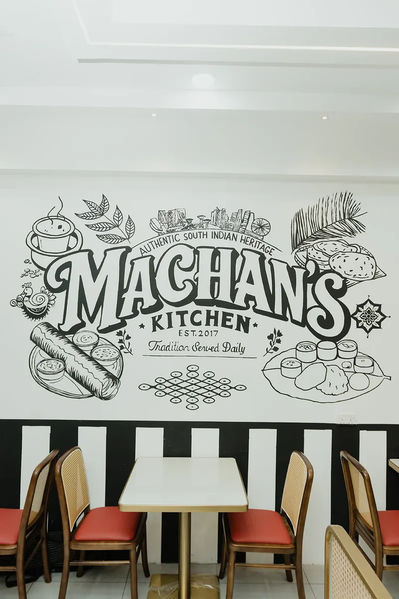 Machan's kitchen in Farrer Park, Singapore