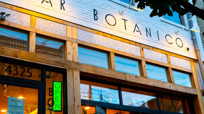 Bar Botanico in Central Lawrenceville, Pittsburgh