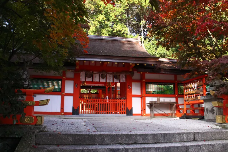 Oharano Shrine in Nishikyo Ward, Kyoto