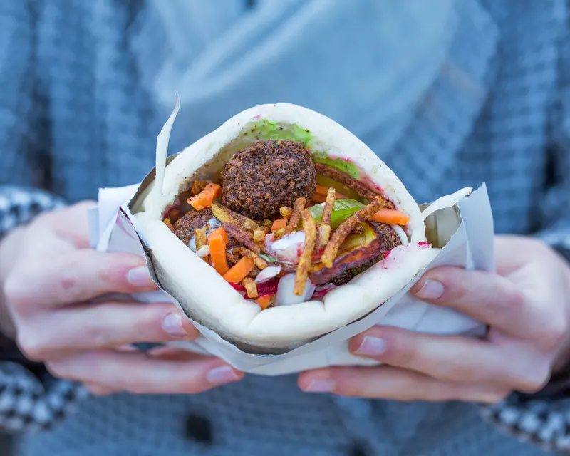 Magic Falafel in Chalk Farm, London