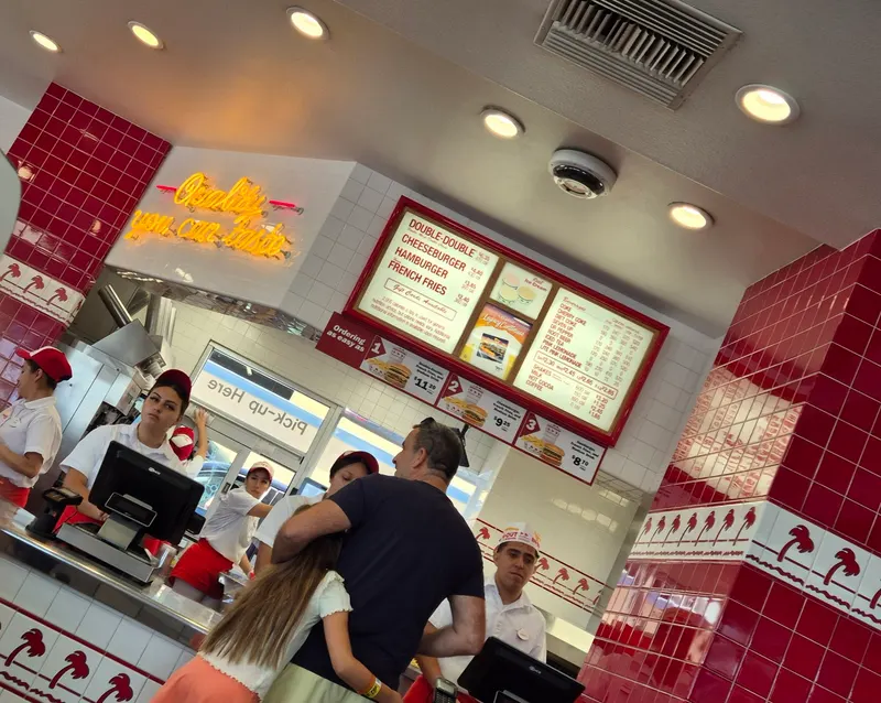 In-N-Out Burger in Westchester, Los Angeles