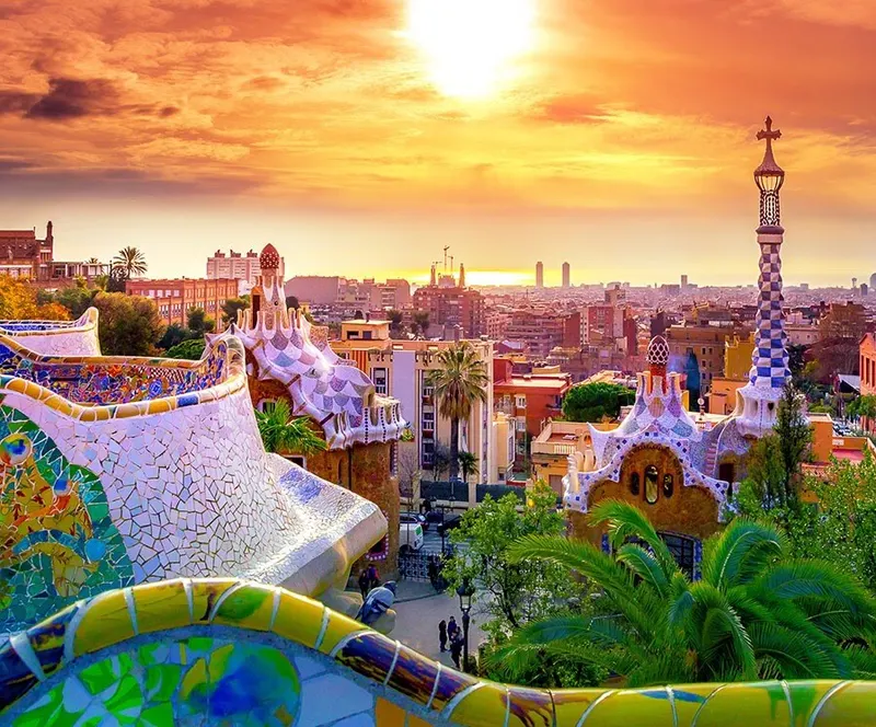 Park Güell in Barcelona