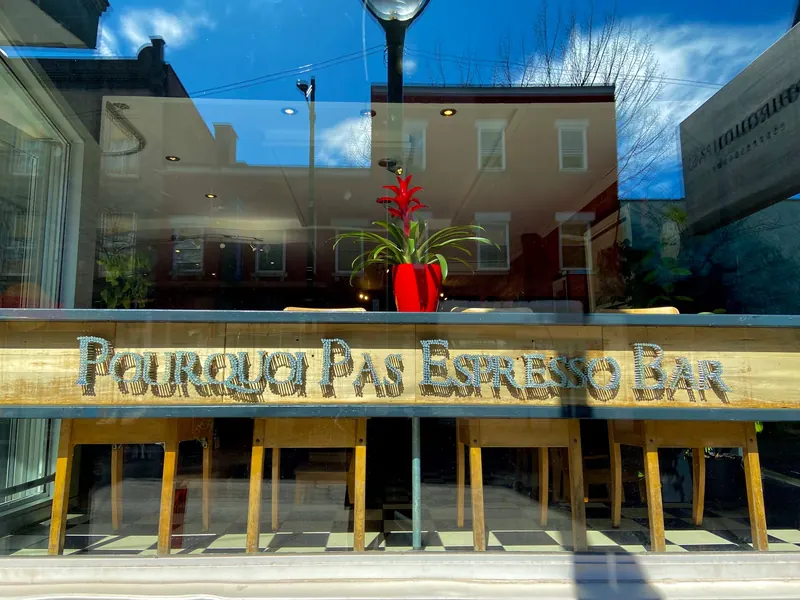 Pourquoi Pas espresso bar in Downtown, Montreal