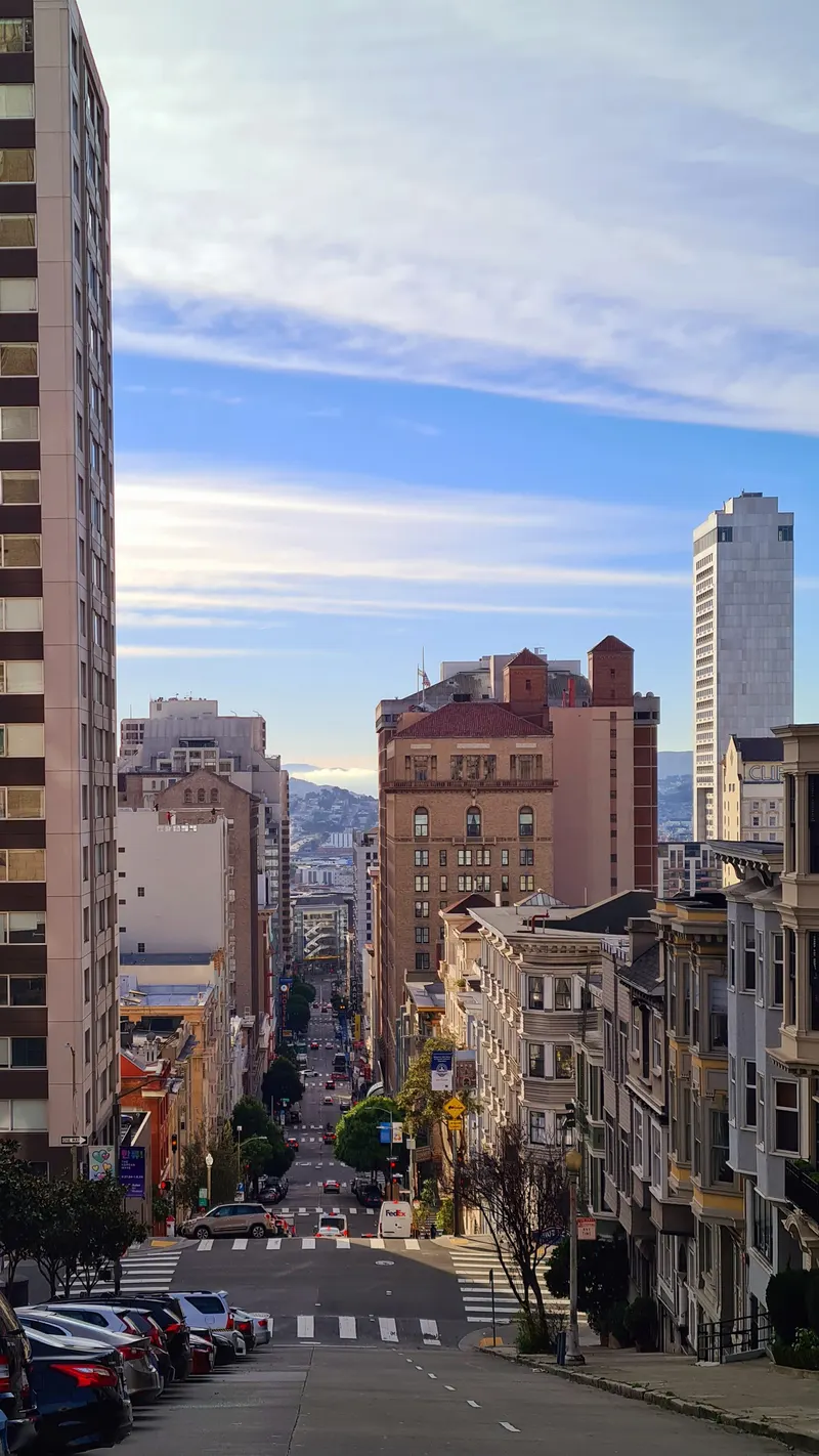 Lower Nob Hill in San Francisco