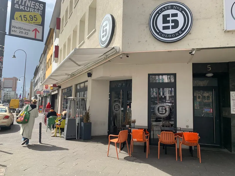Café No. 5 in Altstadt and Dom quarter, Cologne