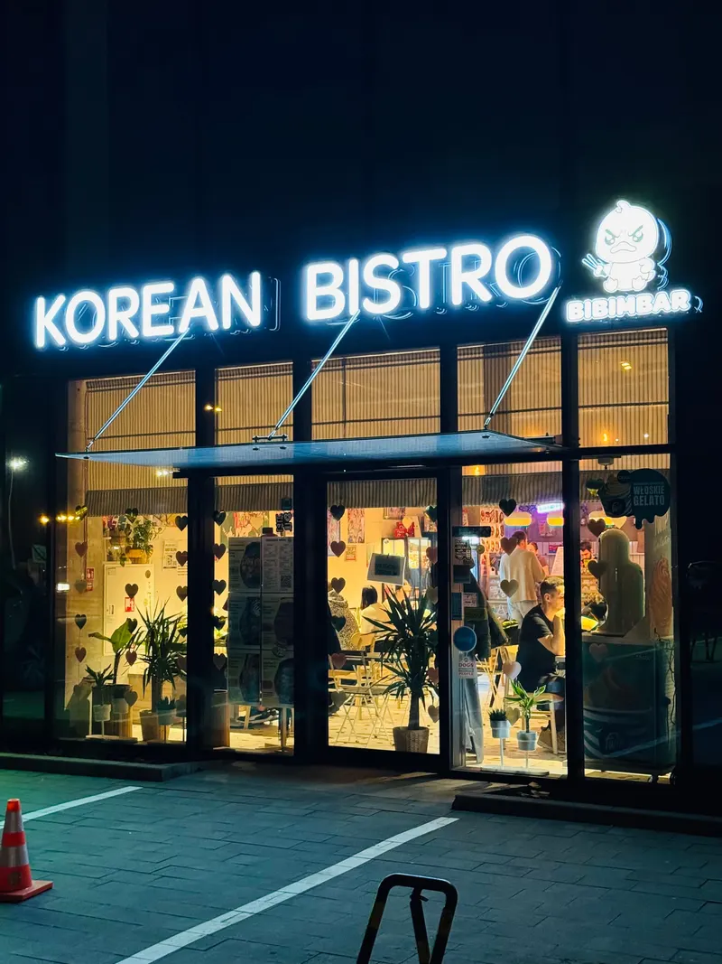 Bibimbar korean bistro in Łęg, Krakow