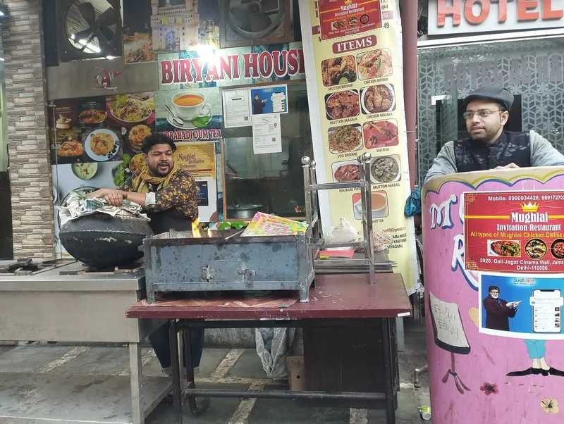 Mughlai Invitation Restaurant & Caterers in JAMA MASJID, Delhi