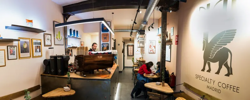 Naji Specialty Coffee in Trafalgar, Madrid