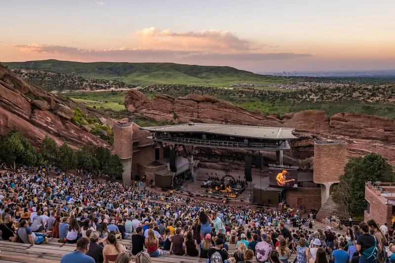 Red Rocks Park and Amphitheatre in Denver