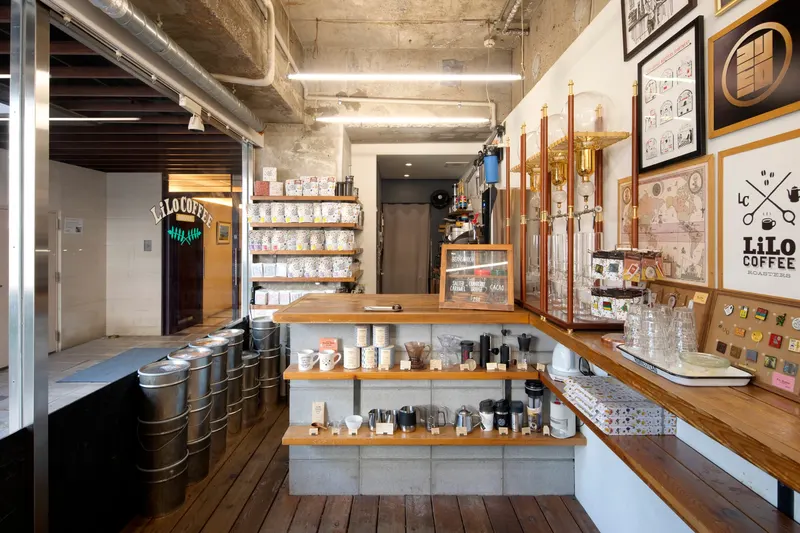 LiLo Coffee Roasters in Nishishinsaibashi, Osaka
