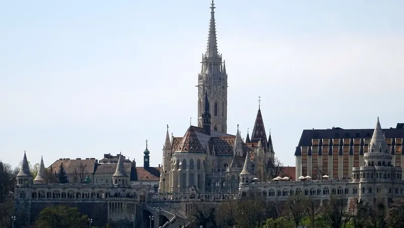 Fisherman's Bastion and Matthias Church in Budapest
