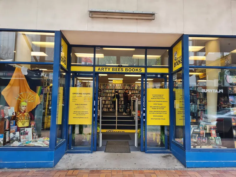 Arty Bees Books Ltd in Te Aro, Wellington