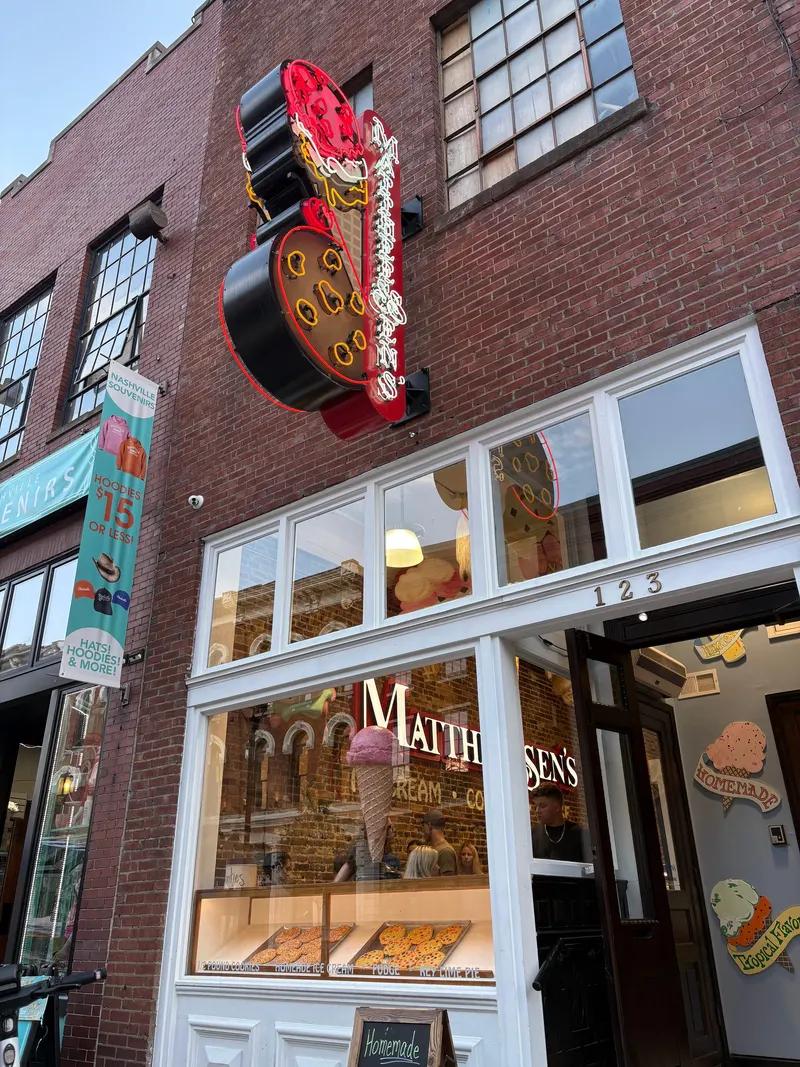 Mattheessen's - Ice Cream, Cookies, Fudge