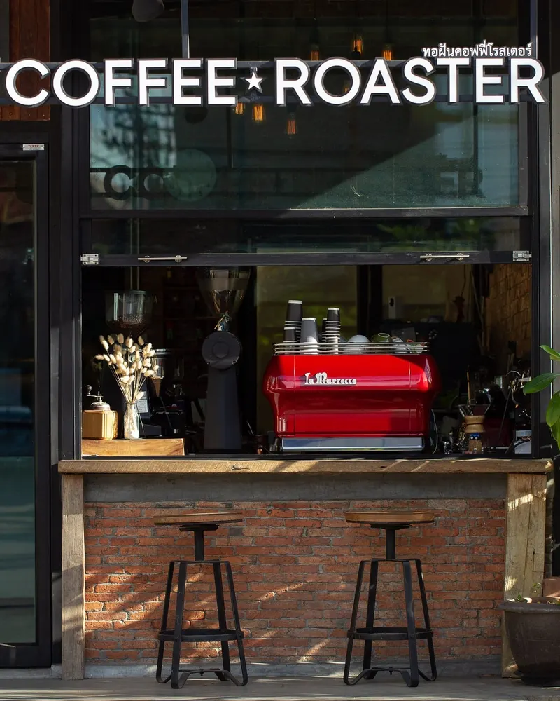 ทอฝัน Thor-Phan Coffee Roaster in Phra Sing, Chiang Mai