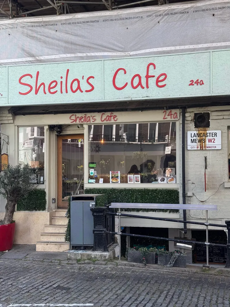 Sheila's Cafe in Westminster, London