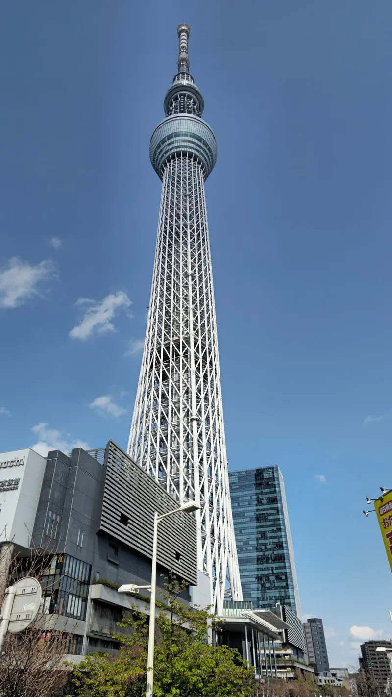 Tokyo Skytree & Sumida River in Tokyo