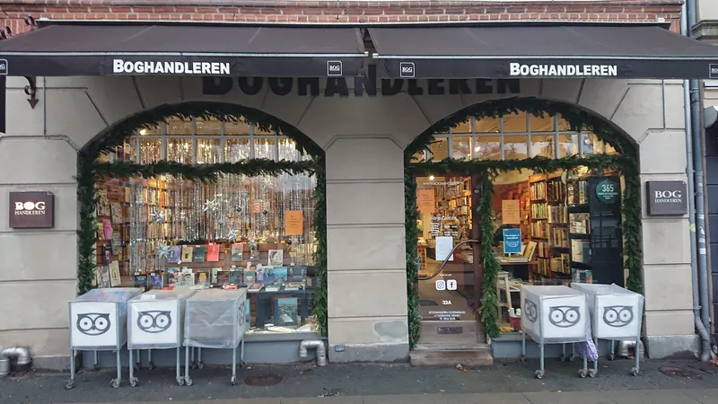 Boghandleren Godthåbsvej in Frederiksberg, Copenhagen