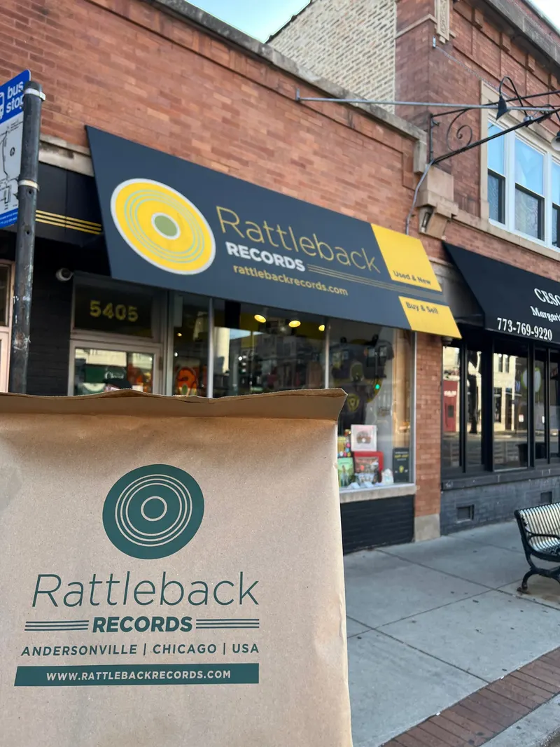 Rattleback Records in Andersonville, Chicago