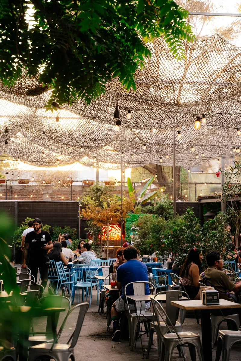 Jardín Mallinkrodt in Barrio Bellavista, Santiago