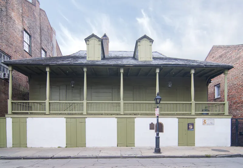 Madame John's Legacy in French Quarter, New Orleans