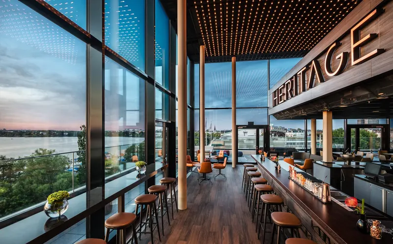 Heritage Rooftop Bar in St. Georg, Hamburg