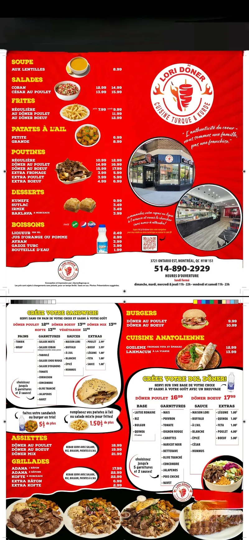 Lori Döner in Hochelaga-Maisonneuve, Montreal