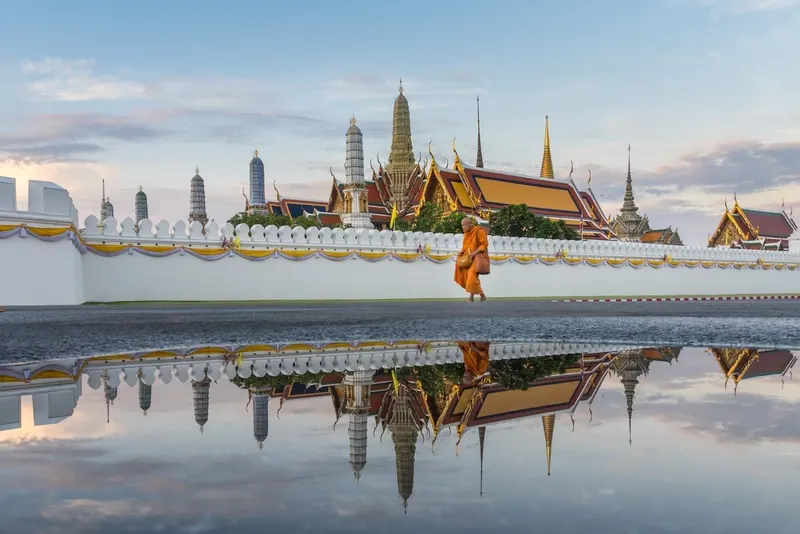 Grand Palace & Wat Phra Kaeo (Temple of the Emerald Buddha) in Bangkok