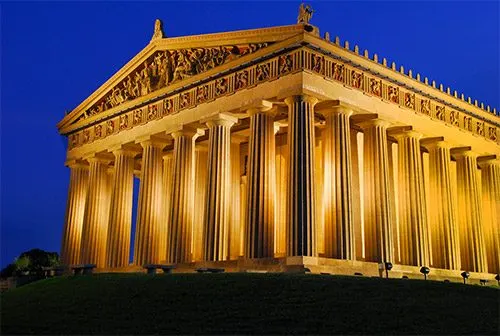 The Parthenon in Centennial Park in Nashville