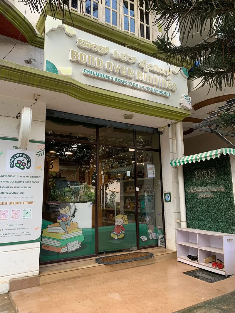 Bond Over Bindings (BOB) - An Exclusive Kids and Children's' Bookstore and Learning Studio in Nagavara, Bangalore