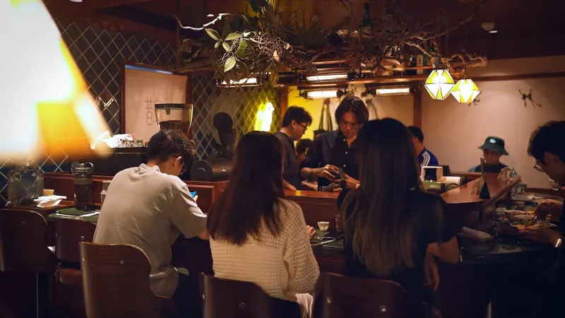 Secret Kasasagi Coffee Roasters by reservation only in Xinyi, Taipei