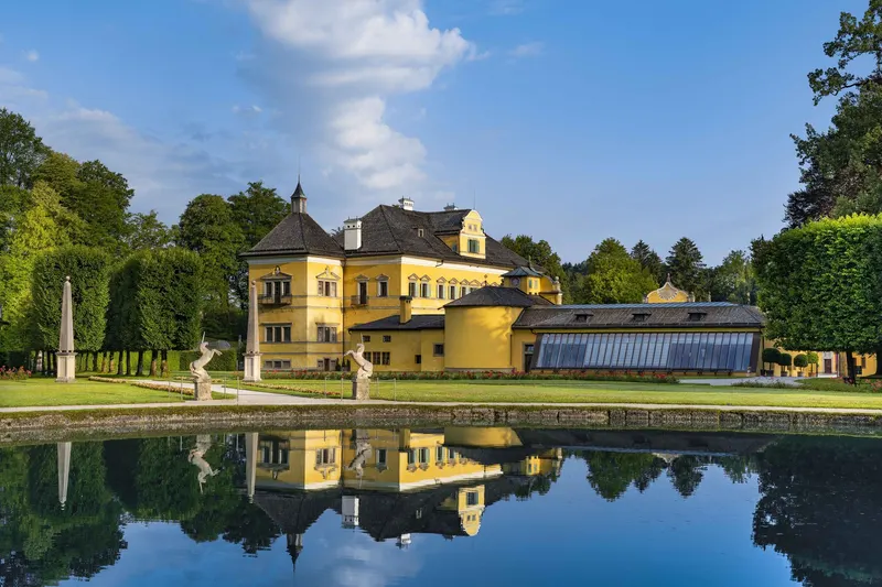 Hellbrunn Palace and Trick Fountains in Salzburg