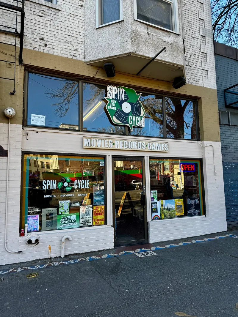 Spin Cycle Records Movies and Games in Broadway District, Seattle