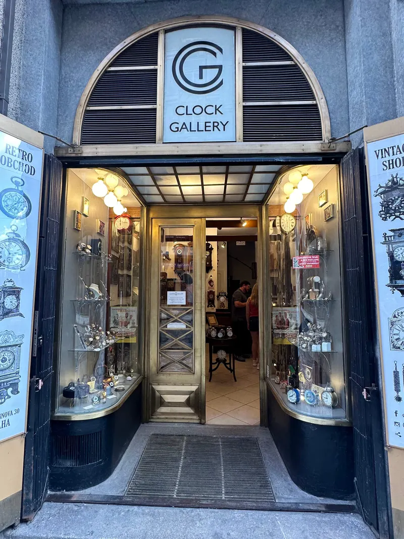 Watchmaker's Clock Gallery Prague