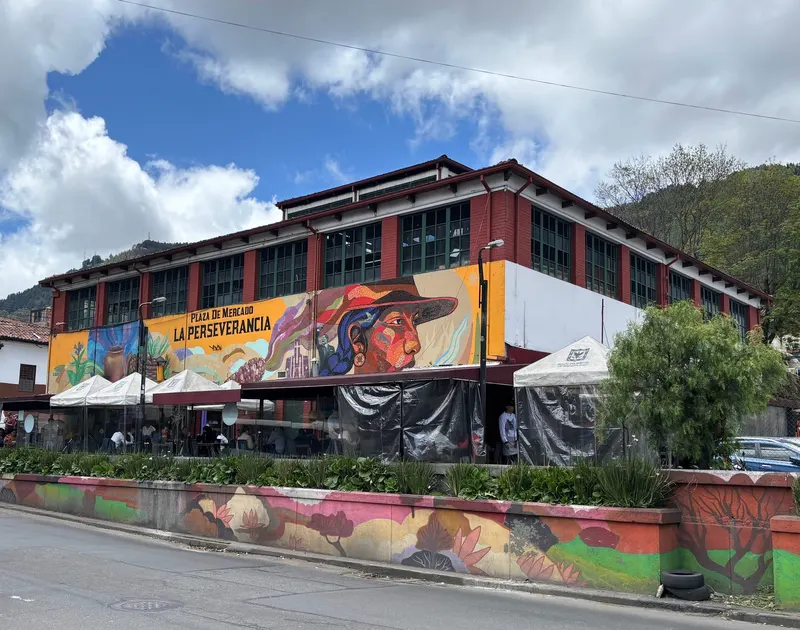 La Perseverancia Distrital Marketplace in La Perseverancia, Bogota