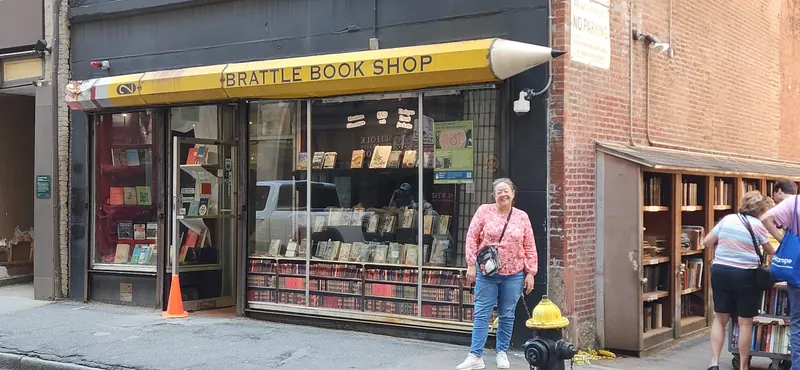 Brattle Book Shop in Downtown Crossing, Boston